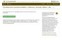 Screenshot van website