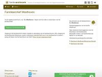 Screenshot van website