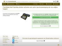 Screenshot van website