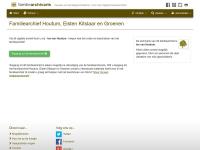 Screenshot van website