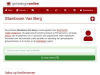 Screenshot van website