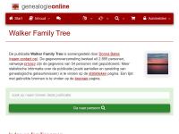 Screenshot van website