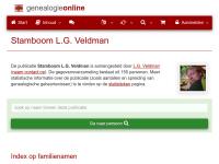 Screenshot van website