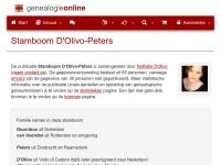 Screenshot van website