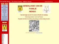 Screenshot van website