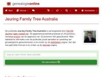 Screenshot van website