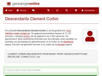 Screenshot van website