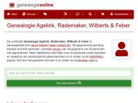 Screenshot van website