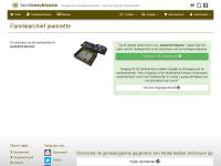 Screenshot van website