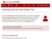 Screenshot van website