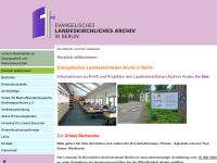 Screenshot van website