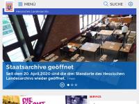 Screenshot van website