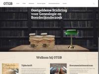 Screenshot van website