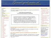 Screenshot van website