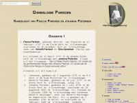 Screenshot van website