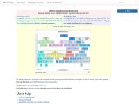 Screenshot van website