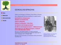 Screenshot van website