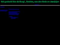 Screenshot van website