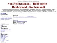 Screenshot van website