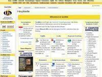 Screenshot van website