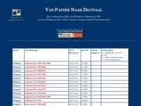 Screenshot van website