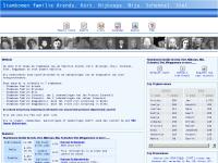 Screenshot van website