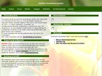 Screenshot van website