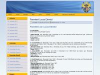 Screenshot van website