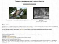 Screenshot van website