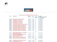 Screenshot van website