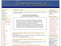 Screenshot van website