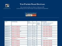 Screenshot van website