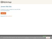 Screenshot van website