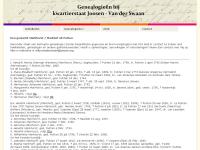 Screenshot van website