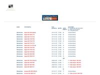 Screenshot van website