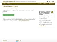 Screenshot van website