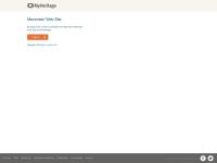 Screenshot van website