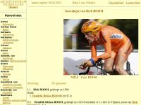 Screenshot van website