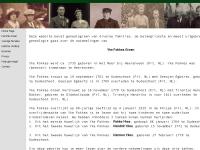 Screenshot van website