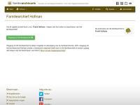 Screenshot van website