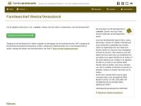 Screenshot van website