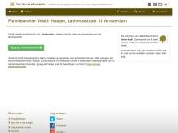 Screenshot van website