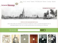 Screenshot van website