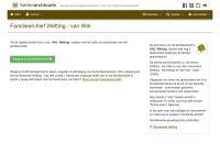 Screenshot van website