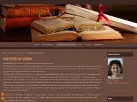 Screenshot van website