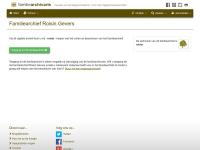 Screenshot van website