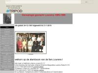 Screenshot van website