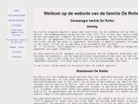 Screenshot van website