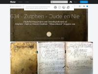 Screenshot van website