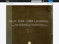 Screenshot van website